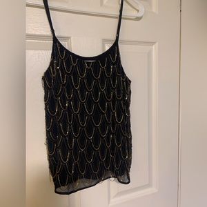 Alice & Olivia Embellished Tank Top